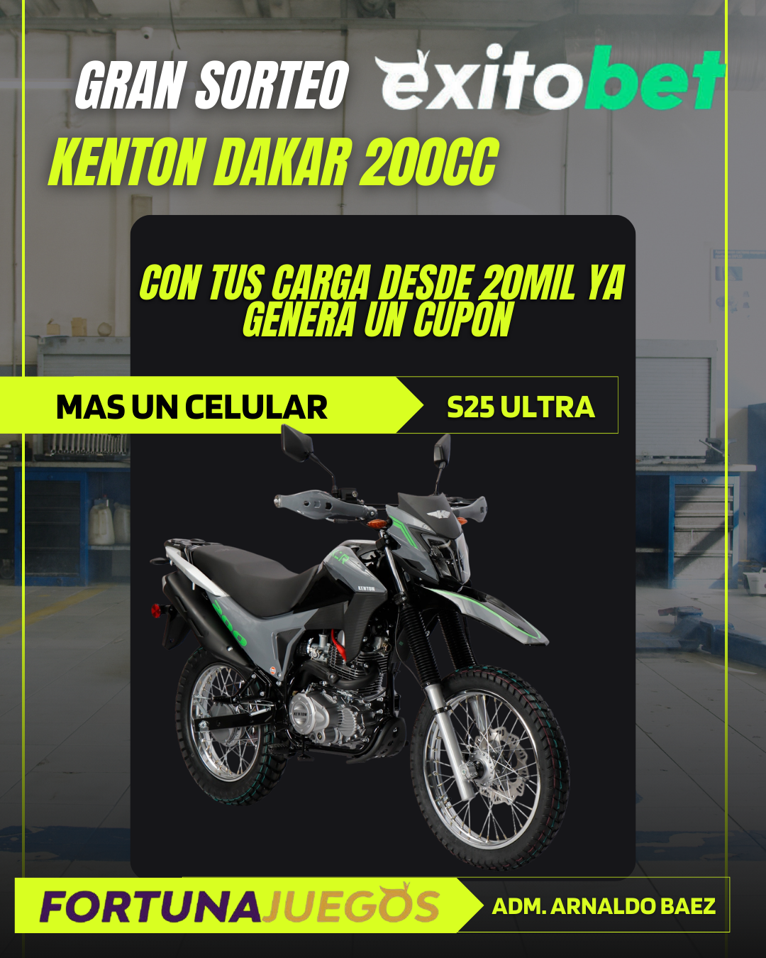 GRAN SORTEO MOTO KENTON